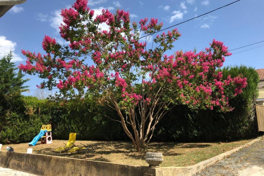Au Lilas Rose Maison Entre Campagne Et Village ベルベス エクステリア 写真